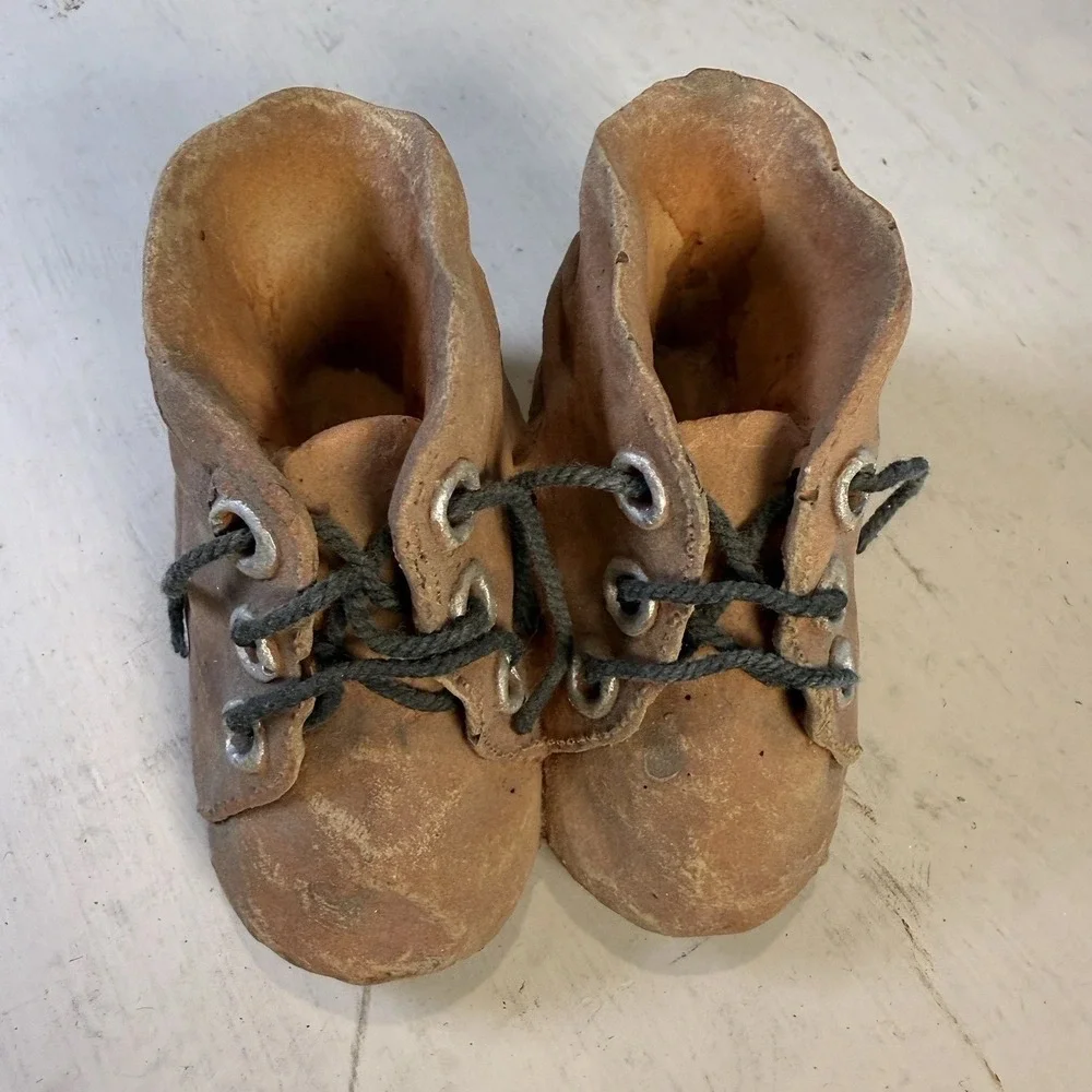 Keypoint Resin Moccasins Baby Shoes brown Ties 3.5
